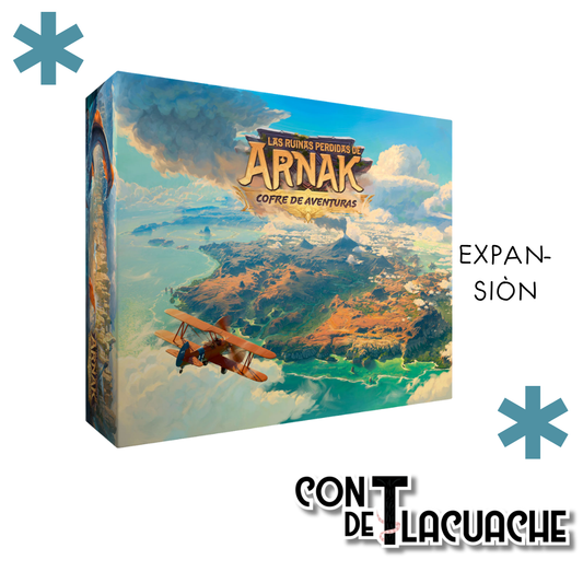 Las Ruinas Perdidas de Arnak: Cofre de Aventuras Español - Con T de Tlacuache - Devir