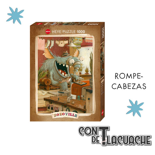 Laundry Day (1000pzas) | Heye - Con T de Tlacuache - Zozoville