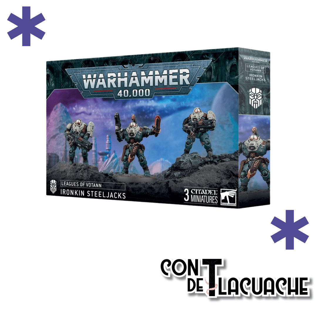 Leagues Of Votann Ironkin Steeljacks | Games Workshop - Con T de Tlacuache - Games Workshop