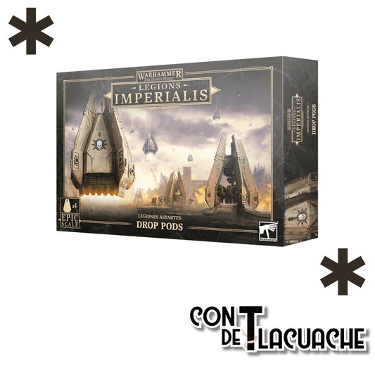 Legiones Astartes Drop Pod | Games Workshop - Con T de Tlacuache - Games Workshop