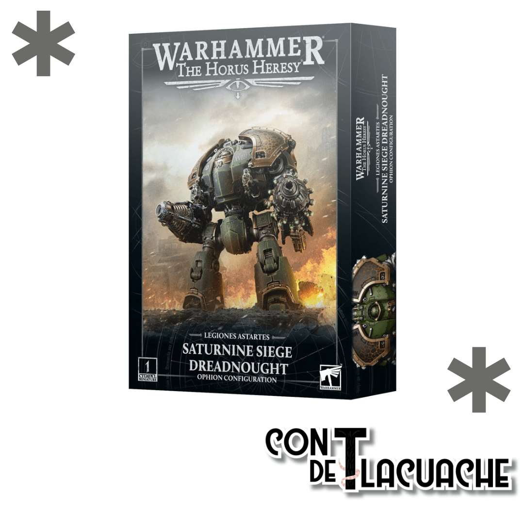 Legiones Astartes Saturnine Dreadnought Ophion | Games Workshop - Con T de Tlacuache - Games Workshop