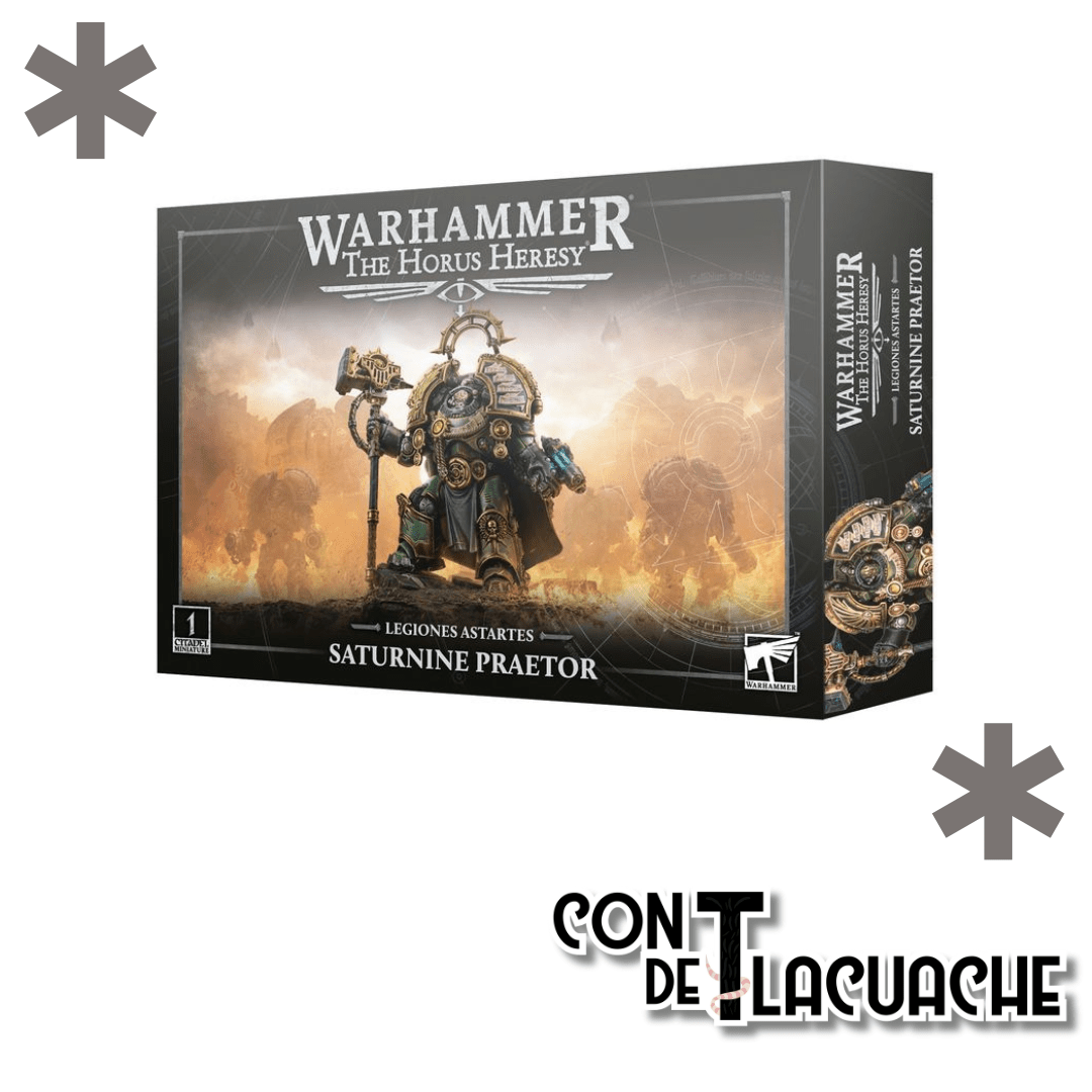 Legiones Astartes Saturnine Praetor | Games Workshop - Con T de Tlacuache - Games Workshop