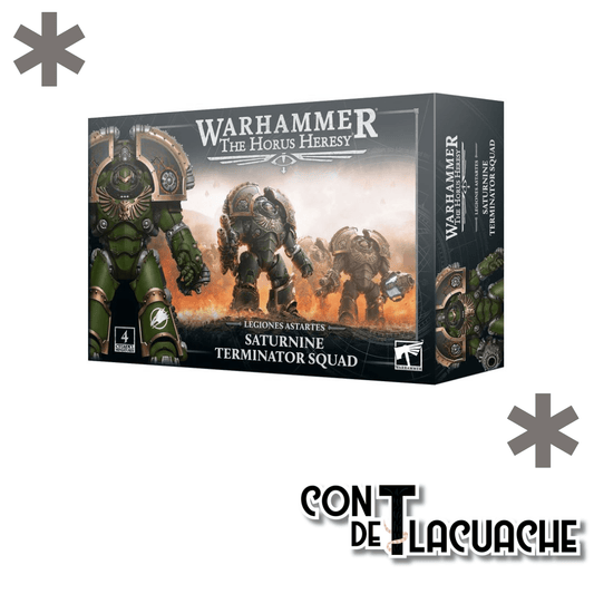Legiones Astartes Saturnine Terminators Squad | Games Workshop - Con T de Tlacuache - Games Workshop