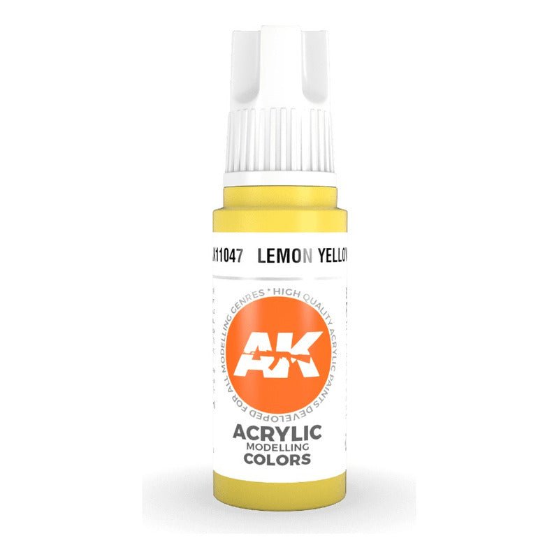 Lemon Yellow 17Ml | Ak Interactive - Con T de Tlacuache - AK Interactive