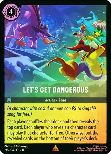 Let's Get Dangerous (Cold Foil) | Ravensburger - Con T de Tlacuache - Ravensburger