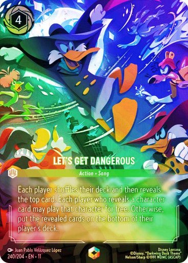 Let's Get Dangerous (Inkwash Foil) | Ravensburger - Con T de Tlacuache - Ravensburger
