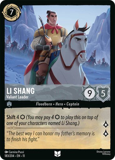 Li Shang (Non - foil) | Ravensburger - Con T de Tlacuache - Ravensburger