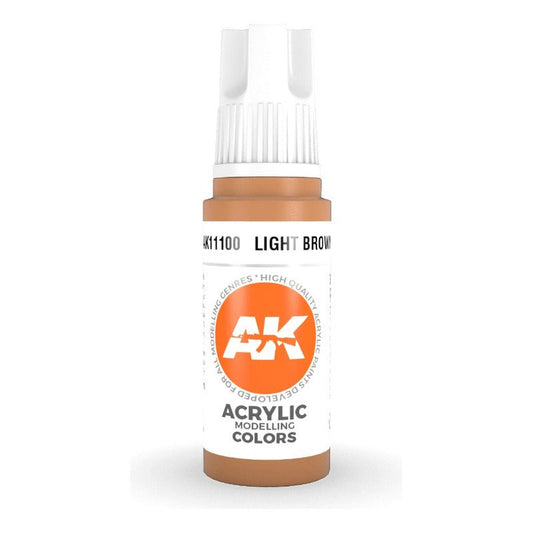 Light Brown 17Ml | Ak Interactive - Con T de Tlacuache - AK Interactive
