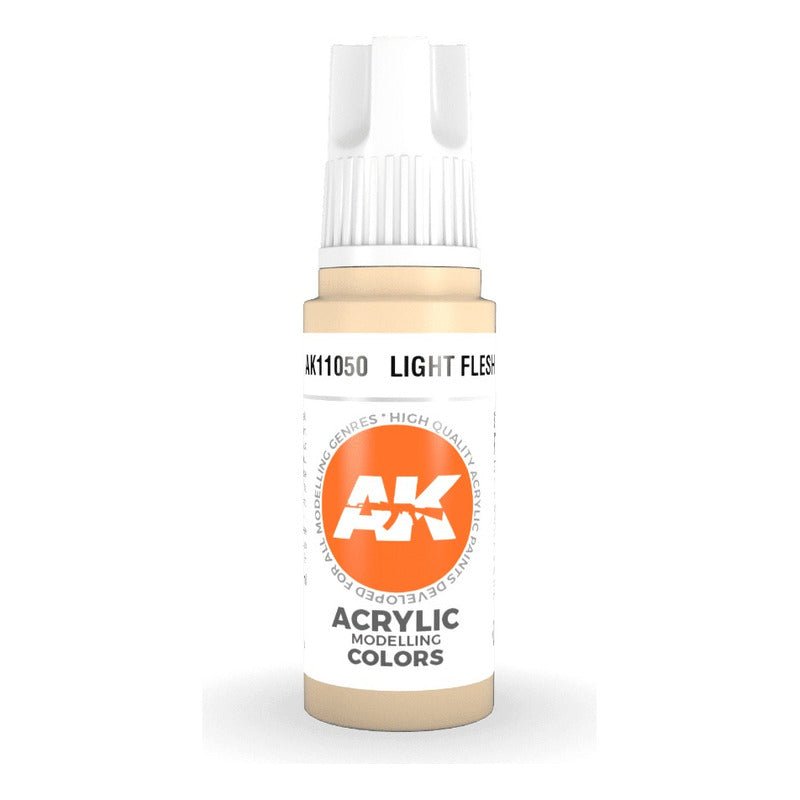 Light Flesh 17Ml | Ak Interactive - Con T de Tlacuache - AK Interactive