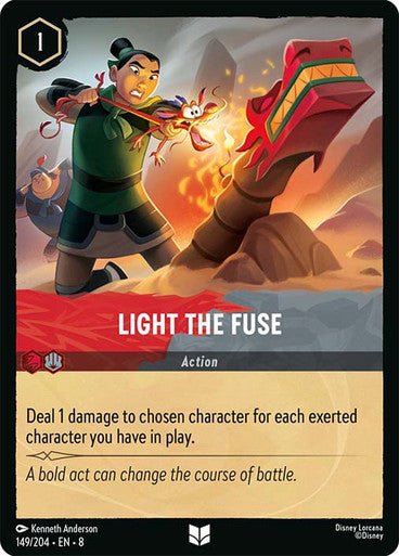 Light The Fuse (Non - foil) - Con T de Tlacuache - Ravensburger