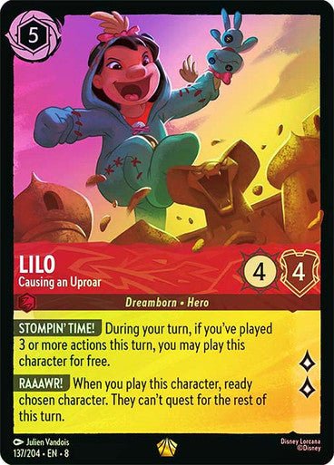 Lilo - Causing an Uproar (Cold Foil) - Con T de Tlacuache - Ravensburger