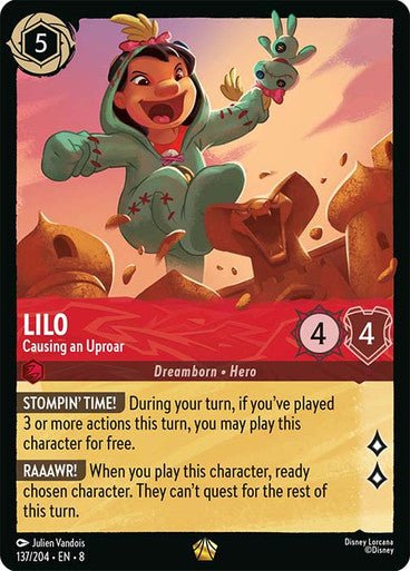 Lilo - Causing an Uproar (Non - foil) - Con T de Tlacuache - Ravensburger