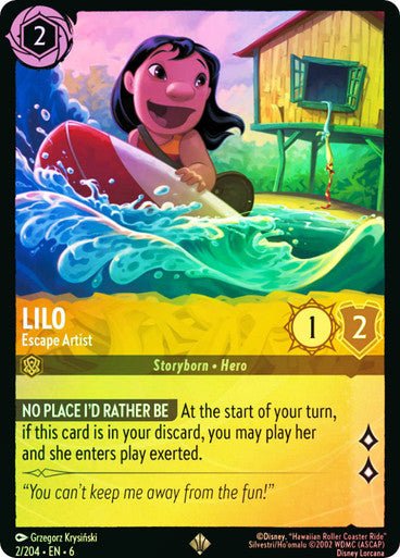 Lilo - Escape Artist ( Cold Foil ) - Con T de Tlacuache - Ravensburger