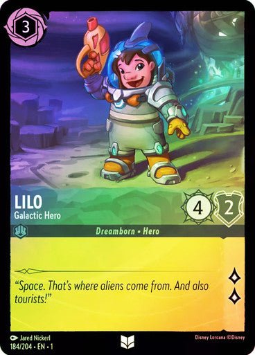 Lilo - Galactic Hero ( Cold Foil ) - Con T de Tlacuache - Ravensburger