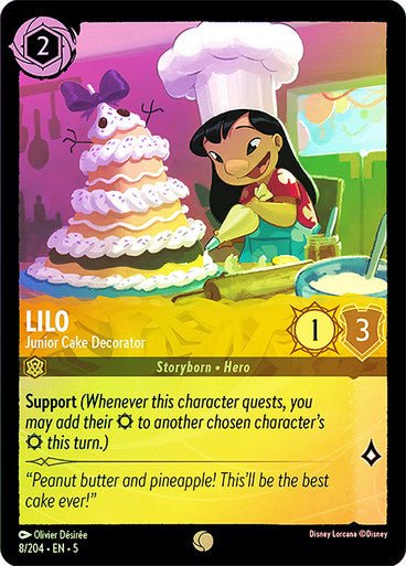 Lilo - Junior Cake Decorator (Cold Foil ) - Con T de Tlacuache - Ravensburger