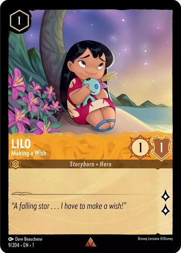 Lilo - Making a Wish ( Non - foil ) - Con T de Tlacuache - Ravensburger