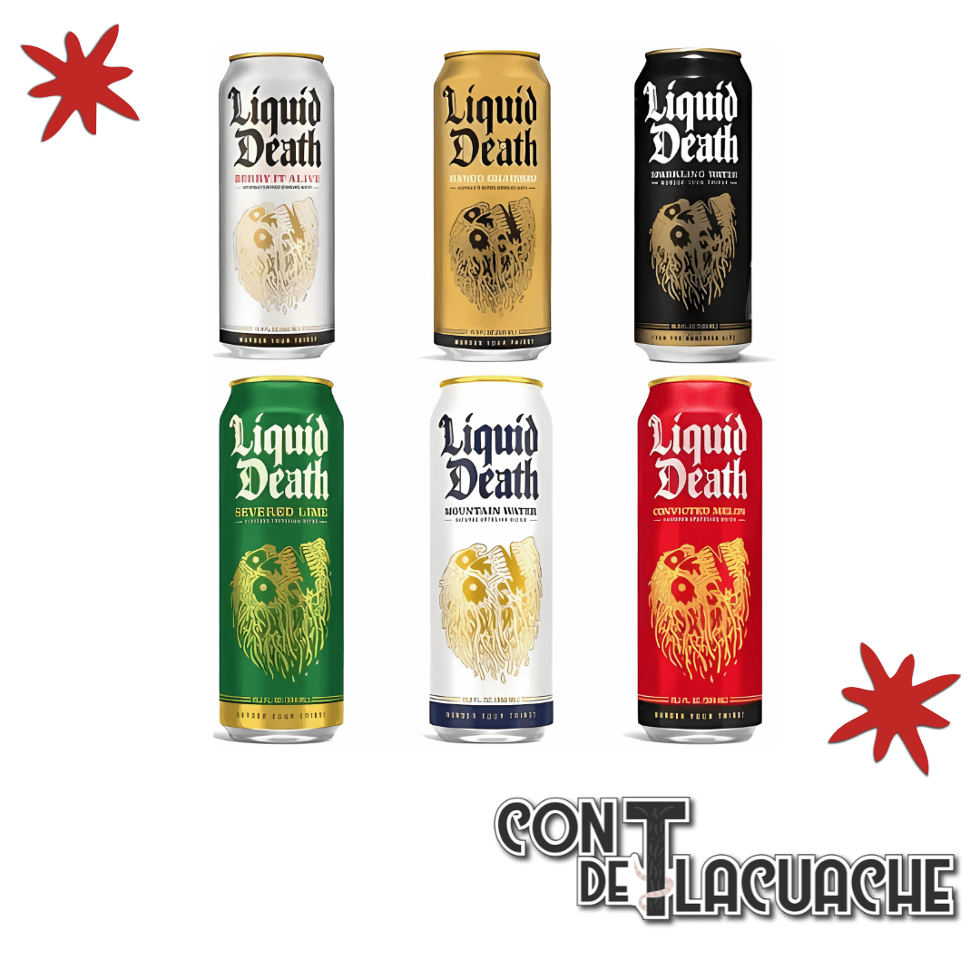 Liquid Death Tea - Con T de Tlacuache - Con T de Tlacuache