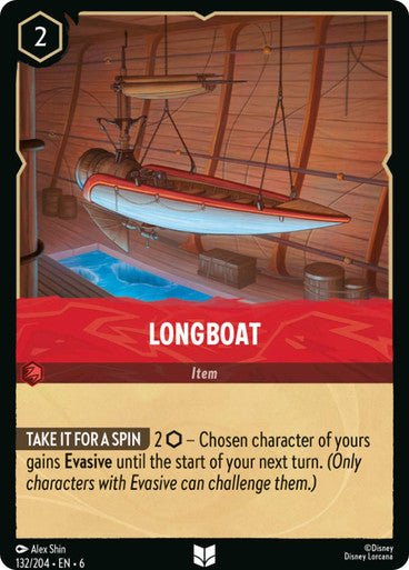Longboat ( Non - foil ) - Con T de Tlacuache - Ravensburger