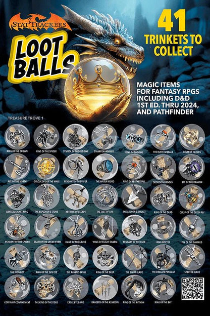Loot Balls D&D 5E | Stat Trackers - Con T de Tlacuache - Con T de Tlacuache