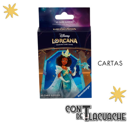 Lorcana Card Sleeves Tiana Shimmering Skies | Ravensburger - Con T de Tlacuache - Lorcana