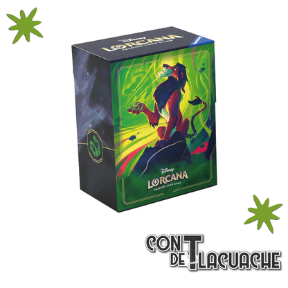 Lorcana Deck Box Scar Deckbox Azurite Sea | Ravensburger - Con T de Tlacuache - Lorcana