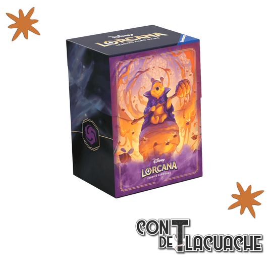 Lorcana Deck Box Winnie Pooh Deckbox Azurite Sea | Ravensburger - Con T de Tlacuache - Lorcana