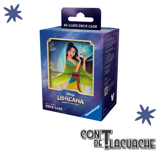 Lorcana Fabled Deck Box Mulan | Ravensburger - Con T de Tlacuache - Ravensburger