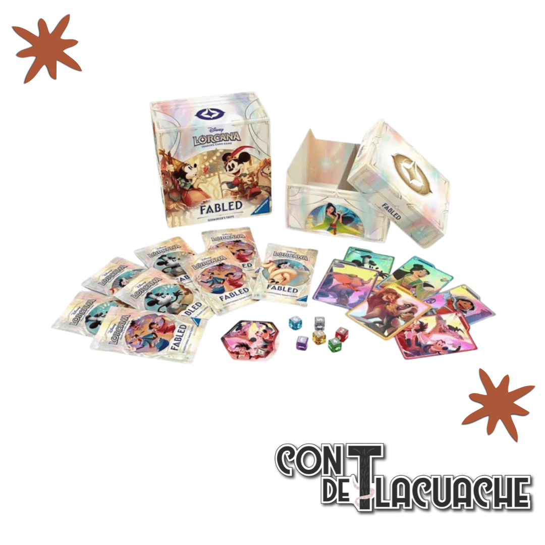 Lorcana Fabled Illumineer's Trove | Ravensburger - Con T de Tlacuache