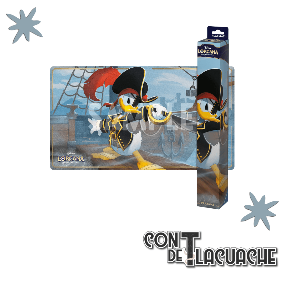 Lorcana Playmat Donald Buccaner Azurite Sea | Ravensburger - Con T de Tlacuache - Ravesburger