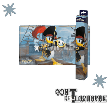 Lorcana Playmat Donald Buccaner Azurite Sea | Ravensburger - Con T de Tlacuache - Ravesburger