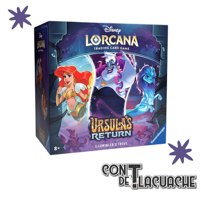 Lorcana set 4 "Ursula's Return" TROVE Pack | Ravesburger - Con T de Tlacuache - Ravesburger