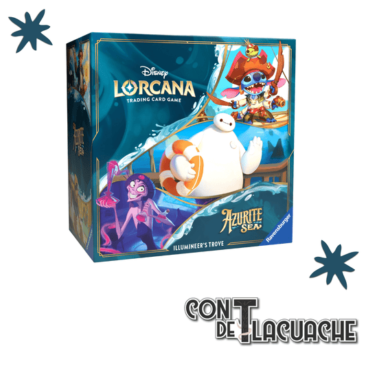 Lorcana set 6 "Azurite Sea" TROVE Pack | Ravesburger - Con T de Tlacuache - Ravesburger