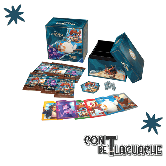 Lorcana set 6 "Azurite Sea" TROVE Pack | Ravesburger - Con T de Tlacuache - Ravesburger