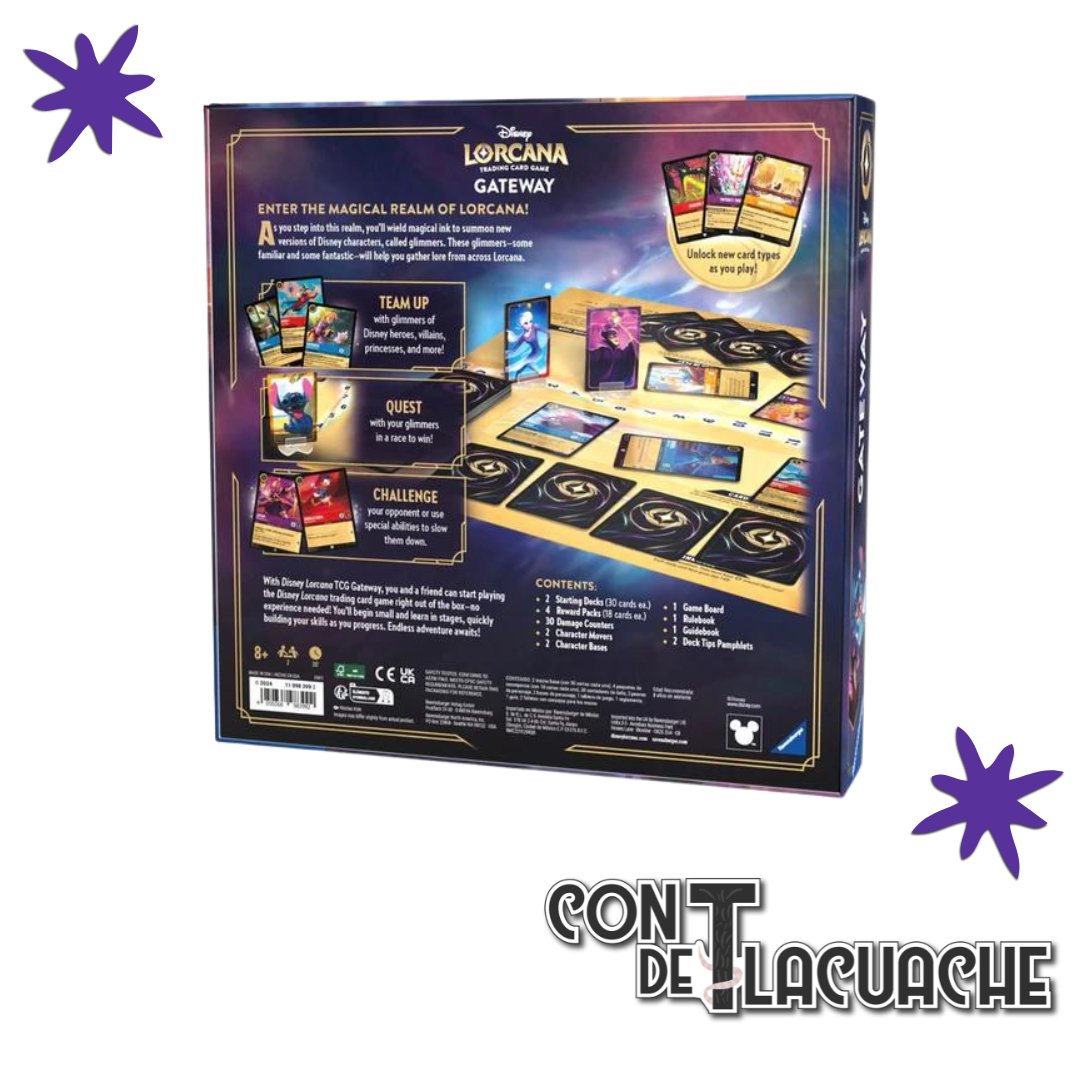 Lorcana Shimmering Skies GATEWAY SET PREVENTA | Ravensburger - Con T de Tlacuache - Lorcana