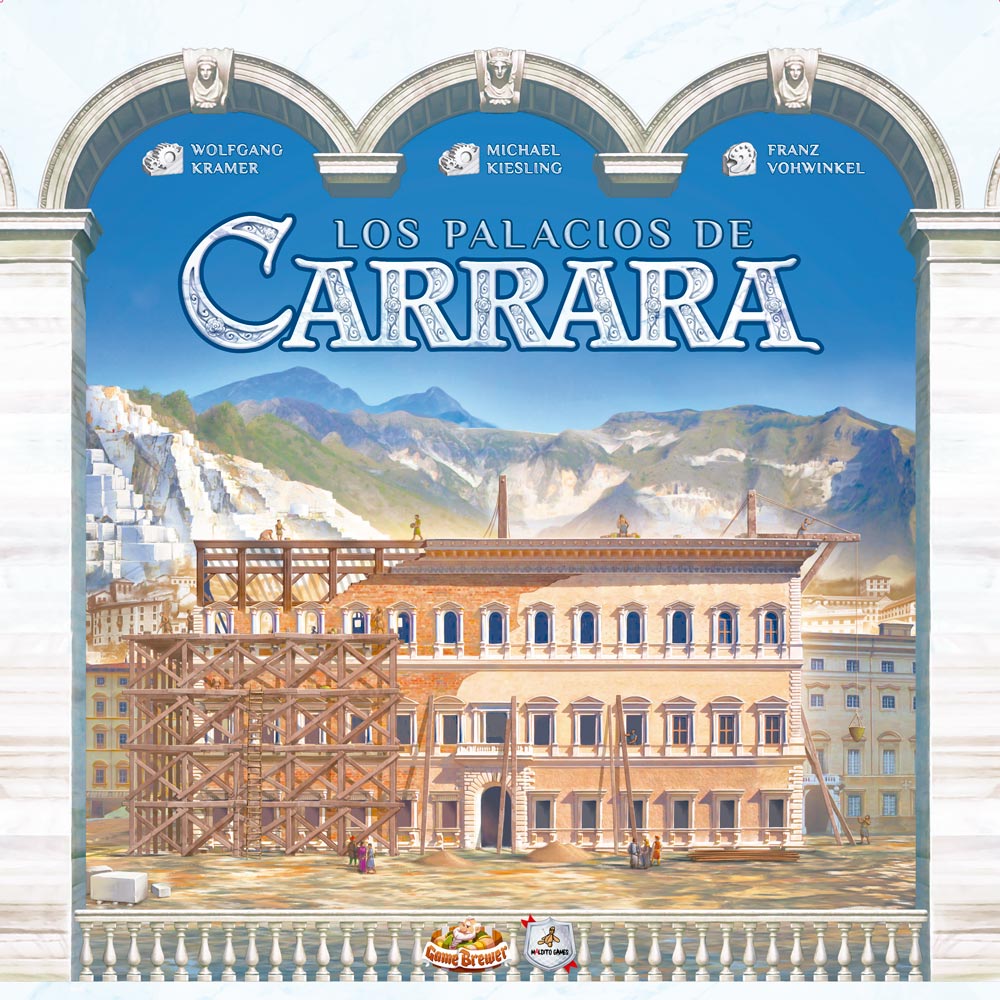 Los Palacios De Carrara | Z - Man Games - Con T de Tlacuache - Z - Man Games