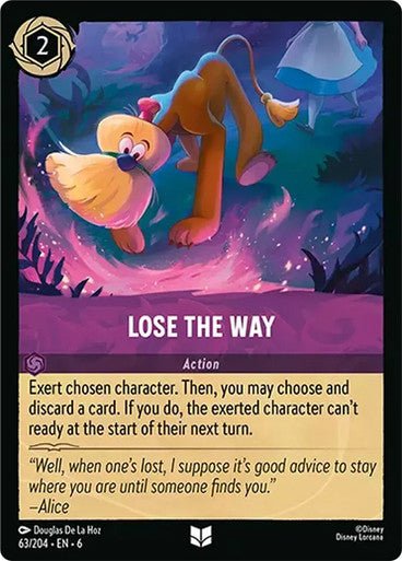 Lose the Way ( Non - foil ) - Con T de Tlacuache - Ravensburger