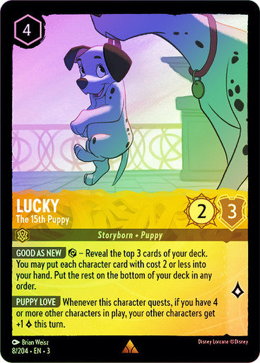 Lucky - The 15th Puppy (Cold Foil)