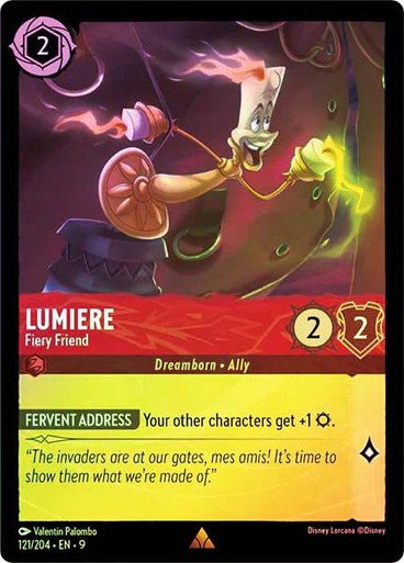 Lumiere - Fiery Friend (Cold Foil) - Con T de Tlacuache - Ravensburger