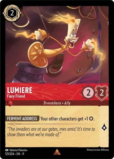 Lumiere - Fiery Friend (Non - foil) - Con T de Tlacuache - Ravensburger