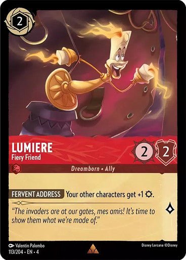 Lumiere - Fiery Friend ( Non - foil ) | Ravesburger - Con T de Tlacuache - Ravensburger