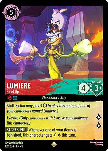 Lumiere - Fired Up (Cold Foil) - Con T de Tlacuache - Ravensburger