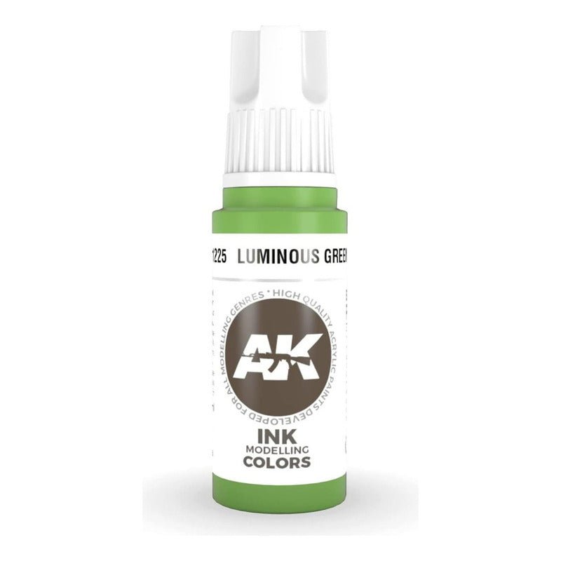 Luminous Green Ink 17Ml | Ak Interactive - Con T de Tlacuache - AK Interactive
