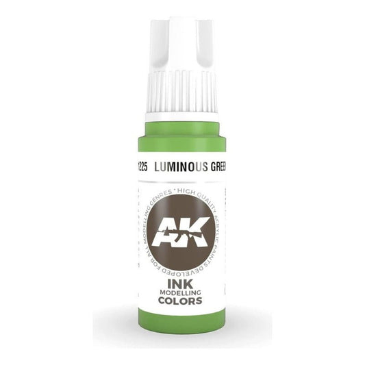 Luminous Green Ink 17Ml | Ak Interactive - Con T de Tlacuache - AK Interactive