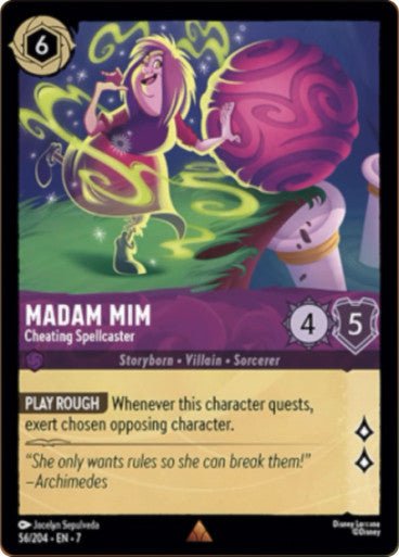 Madam Mim - Cheating Spellcaster (Non - foil) - Con T de Tlacuache - Ravensburger