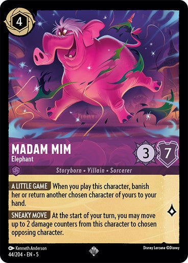 Madam Mim - Elephant (Non - foil ) - Con T de Tlacuache - Ravensburger