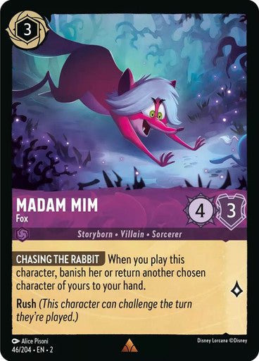 Madam Mim - Fox (Non - foil) - Con T de Tlacuache - Ravensburger