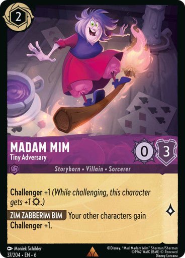 Madam Mim - Tiny Adversary ( Non - foil ) - Con T de Tlacuache - Ravensburger
