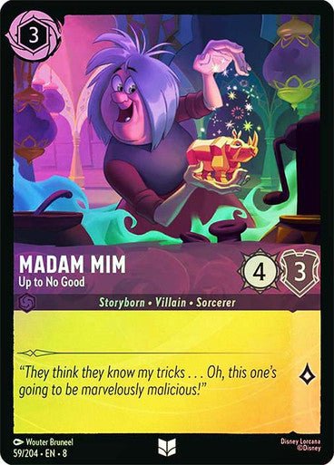Madam Mim - Up to No Good (Cold Foil) - Con T de Tlacuache - Ravensburger