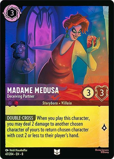 Madame Medusa - Deceiving Partner (Cold Foil) - Con T de Tlacuache - Ravensburger