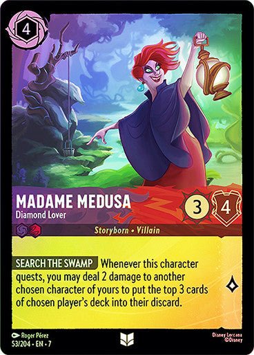 Madame Medusa - Diamond Lover (Cold Foil) - Con T de Tlacuache - Ravensburger